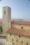 Looking out of the Picasso Museum, Antibes, France