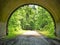 Looking Out of Tunnel on the Road to Nowhere