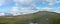 Looking over clouds from Helvellyn, panoramic