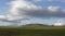 Looking over the harvested and prepared fields of small Hill farms and on to Turin Hill.