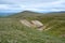 Looking over old mine workings area, Lake District