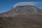 Looking over The Saddle to Kilimanjaro