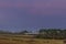 Looking over to the retirement village of Cunninghamehead as the sun goes down over Perceton