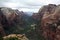 Looking Over Zion Valley