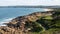 Looking south from Freemans Knob towards knights beach in port elliot south australia on the 9th june 2020