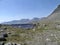 Looking to the Scafells from Three Tarns area, Lake District