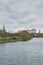 Looking in Towards the Town Centre of Irvine on the West Coast of Scotland