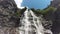 Looking Up At Bridal Veil Falls