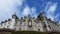 Looking up at Castle Dunrobin