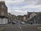 Looking up Gray Street towards the large Townhouses at Forthill on a dull day in Broughty Ferry.