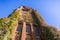 Looking up at the ivy covered tower at the San Jose State University; San Jose, California