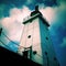 Looking up at the Ludington, Michigan Lighthouse.