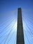 Looking up the Mario Cuomo Bridge