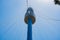 Looking up the skytower in the famous SeaWorld