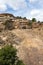 Looking up at switchbacks of John Otto\\\'s Road