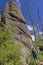 Looking up at a Tall Pinnacle