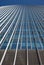 Looking up at the Walkie Talkie building in the City of London, UK