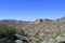 Looking west across the Arizona desert,Pinal county,Arizona, USA