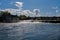 Looking West At The Waterfalls In Fenelon Falls, Ontario