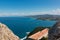 Lookout from the fortress in Populonia, Tuscany, Italy
