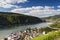 Lookout Middle Rhine Valley near Assmannshausen