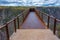 Lookout platform at Mirador del Fraile viewpoint in Spain