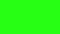 Loop animation lightning on green screen background