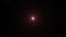 Loop center pink star optical lens flares shine light
