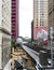 The Loop - elevated train line between buildings - Chicago, Illinois