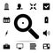 loop magnifier icon. web icons universal set for web and mobile
