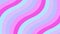 Loop pastel colored wavy stripe animation for title movie