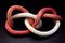 loop-to-loop sailing knot connecting two different ropes