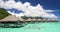 Loop video: Luxury beach travel vacation in Tahiti - Tourist enjoying holiday