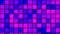 Looped abstract background with shimmering multicolored squares.