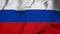 looped animated 4k Russia flag. Ukrainian flag animation.