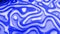 Looped blue liquid background in 4k. Abstract wavy pattern on bright glossy surface of blue fluid, waves on paint fluid