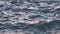 Looped water wavy surface. Animation of wave motion on sea surface.