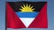 Looping Flag of Antigua