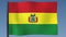 Looping Flag of Bolivia