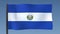 Looping Flag of El Salvador