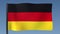 Looping Flag of Germany