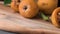 Loquats on kitchen counter