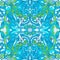 Loral Vector Colorful Ornate Seamless Pattern.