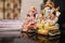 Lord Ganesha and Goddess Lakshmi idol