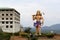 Lord Hanuman Statue At Samarth Shrushti, Satara, Maharashtra, India