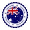 Lord Howe Island flag badge.