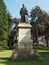 Lord Kelvin statue in the Botanic Gardens in Belfast