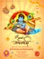 Lord Krishna in Happy Janmashtami festival of India