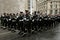 The Lord Mayor show in London 2019 with Royal navy soldiers on parade