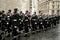 The Lord Mayor show in London 2019 with Royal navy soldiers on parade